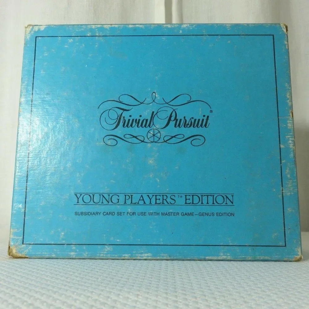 Trivial Pursuit Young Players Edition Subsidiary Card Set Genus Edition 1984